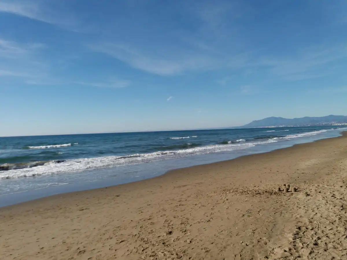 Vista exterior de Edificio en venta en Estepona con Alarma y Piscina comunitaria