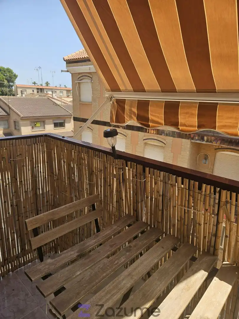 Terrasse von Wohnung zur Miete in San Pedro del Pinatar mit Klimaanlage, Heizung und Terrasse