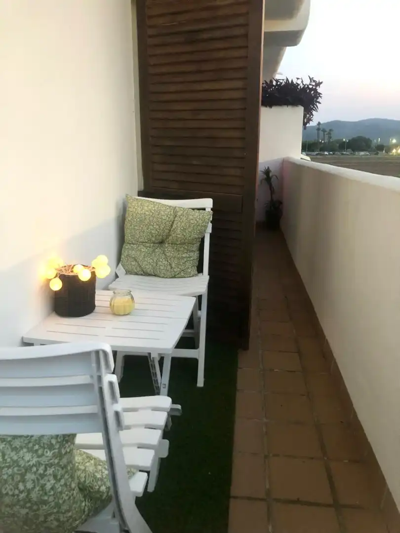 Terrassa de Apartament en venda en Peñíscola / Peníscola amb Calefacció, Terrassa i Moblat