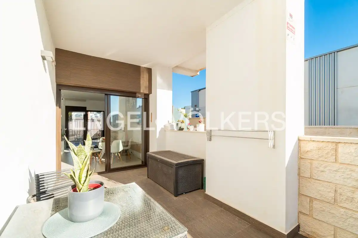 Terrassa de Apartament en venda en Rojales amb Aire condicionat, Calefacció i Jardí privat