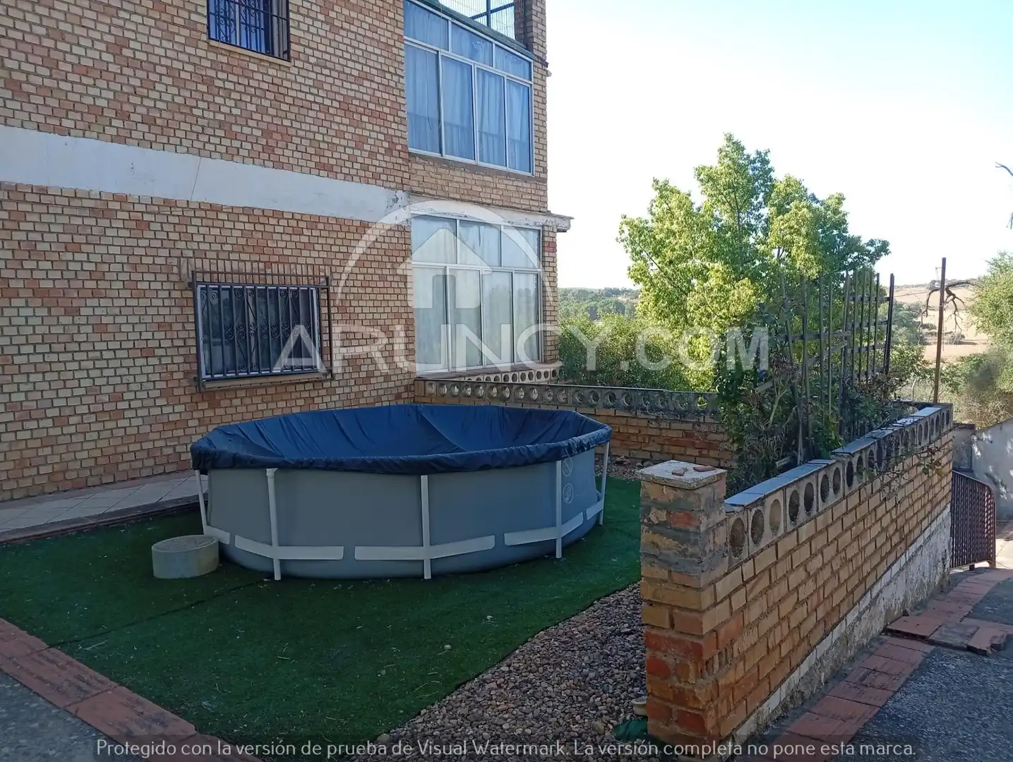 Piscina de Finca rústica en venda en Alcalá de Guadaira amb Aire condicionat, Jardí privat i Terrassa