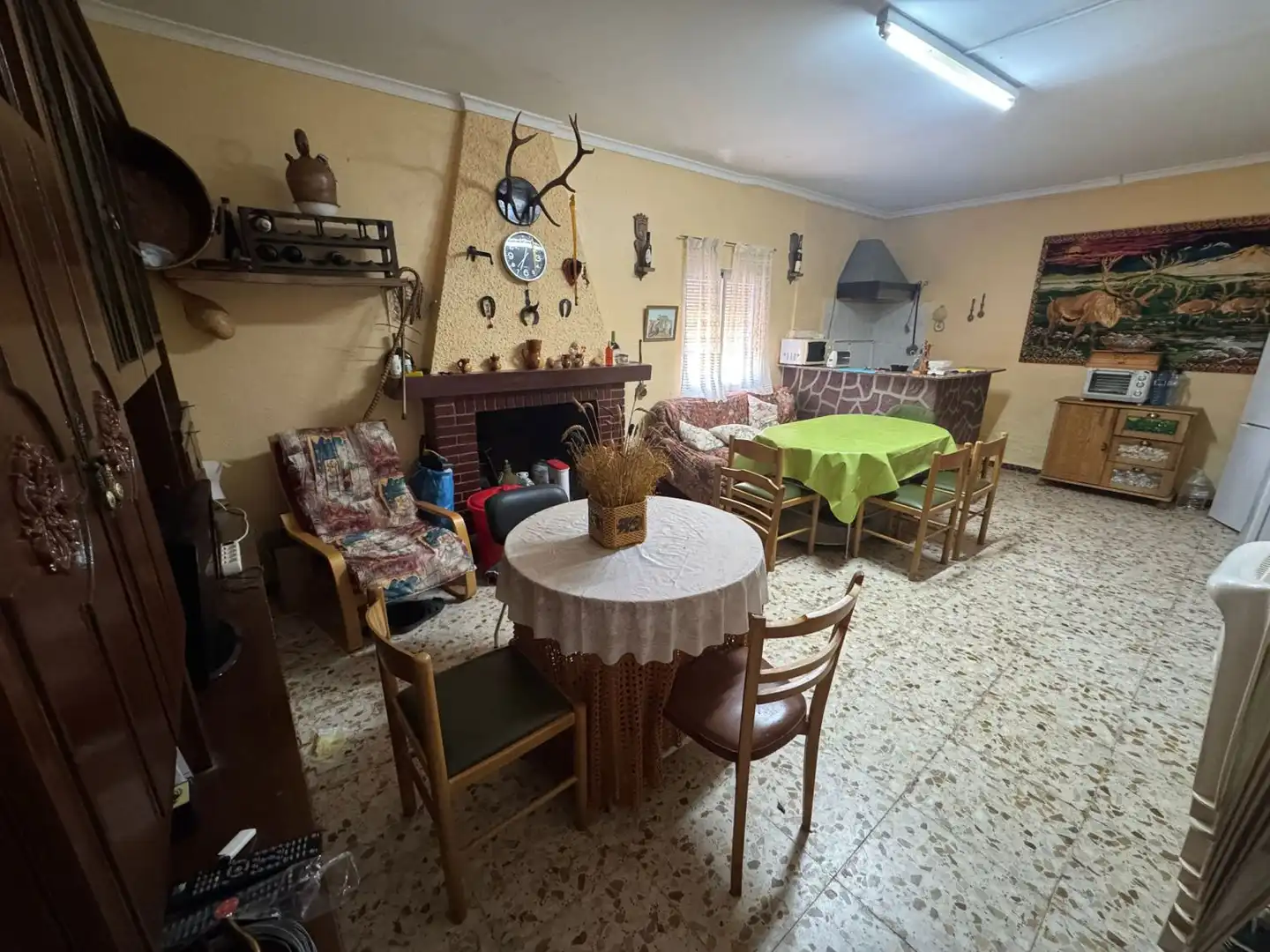 Comedor de Finca rústica en venta en Valdepeñas con Piscina