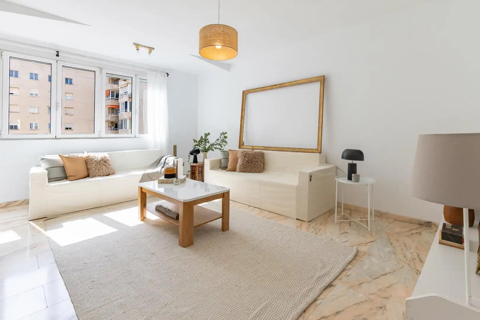 Living room of Flat for sale in Valencia  with Air Conditioner