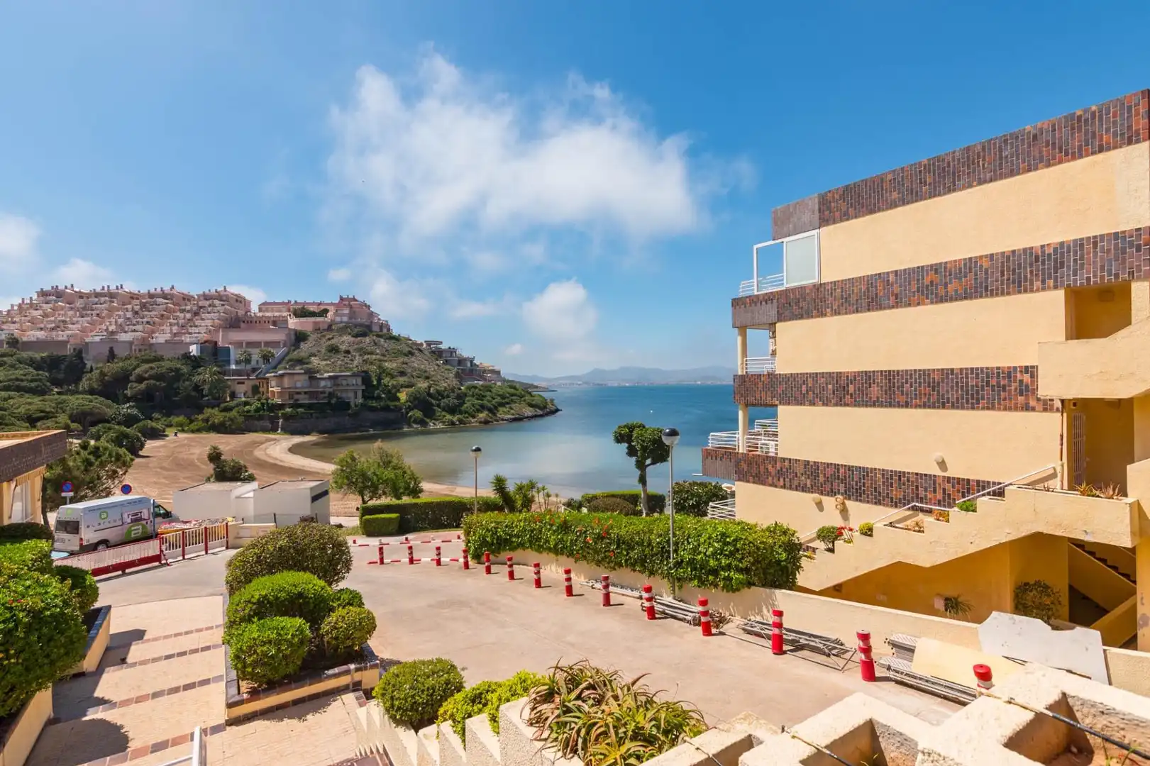 Exterior view of Flat for sale in La Manga del Mar Menor  with Heating, Private garden and Terrace