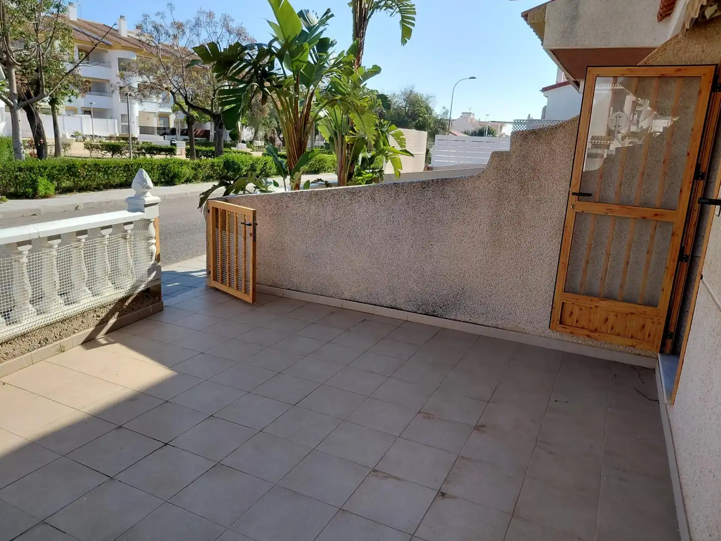 Terrassa de Casa adosada en venda en Pilar de la Horadada