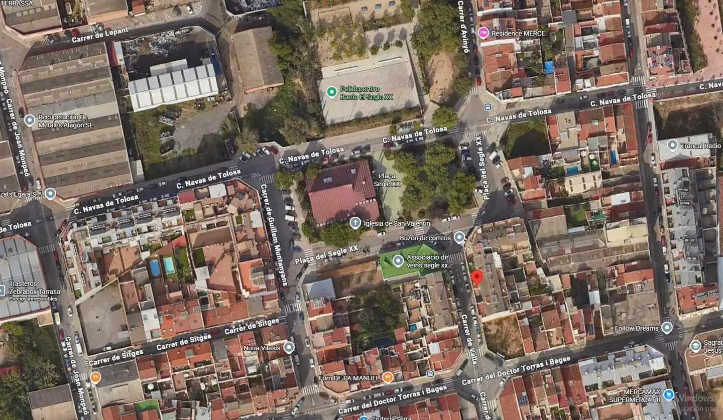 Vista exterior de Piso en venta en Terrassa con Calefacción, Terraza y Balcón