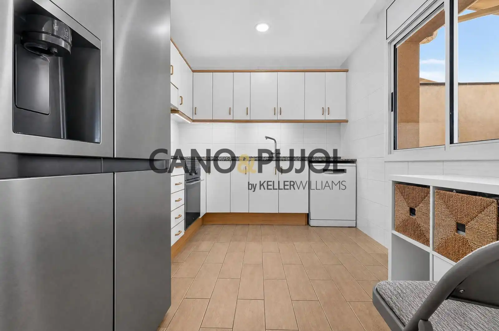 Cocina de Ático en venta en Rubí con Aire acondicionado, Calefacción y Jardín privado