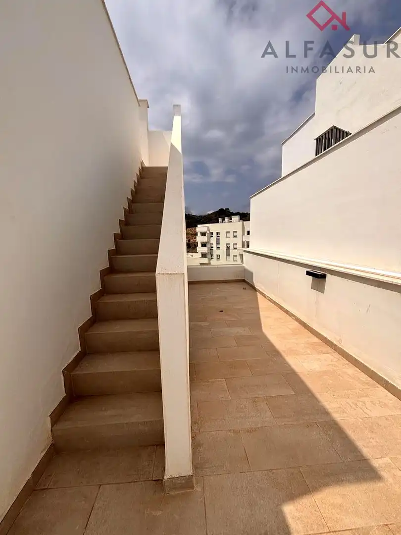 Terraza de Ático de alquiler en Málaga con Aire acondicionado, Calefacción y Terraza