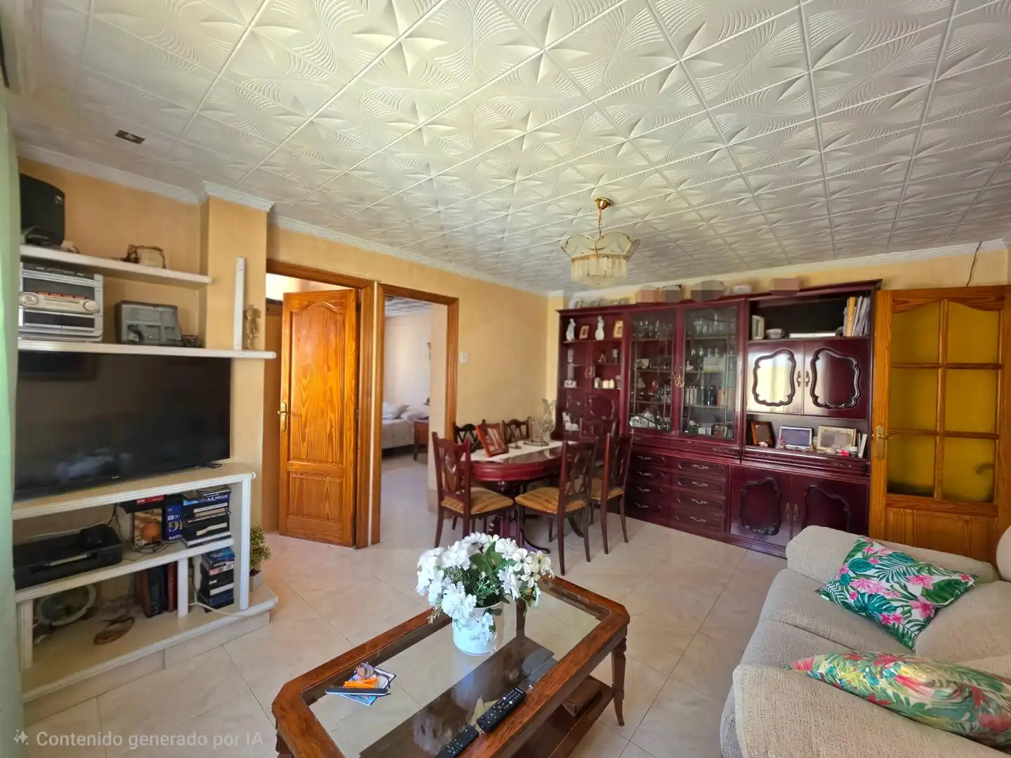 Sala d'estar de Pis en venda en  Palma de Mallorca amb Aire condicionat i Terrassa