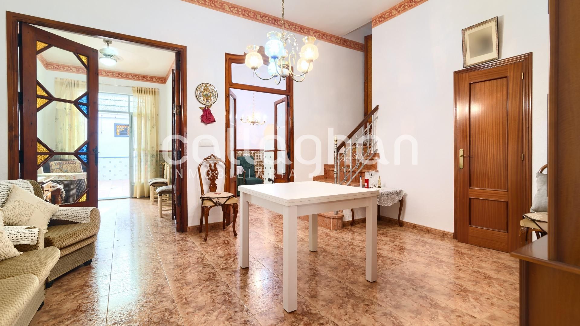 Dining room of House or chalet for sale in Alcàntera de Xúquer  with Air Conditioner, Storage room and Balcony