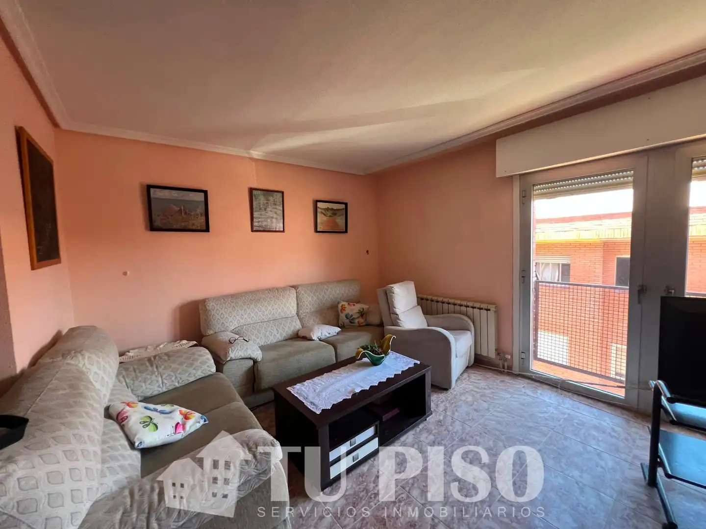 Sala de estar de Piso en venta en Madrid con Calefacción, Terraza y Amueblado