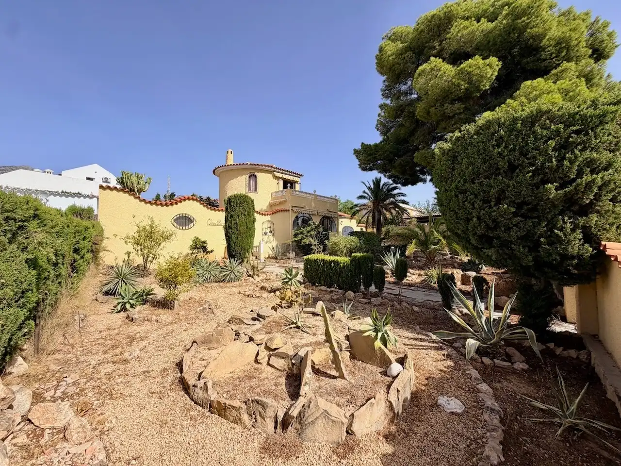 Jardín de Casa o chalet en venta en La Nucia con Jardín privado, Terraza y Trastero