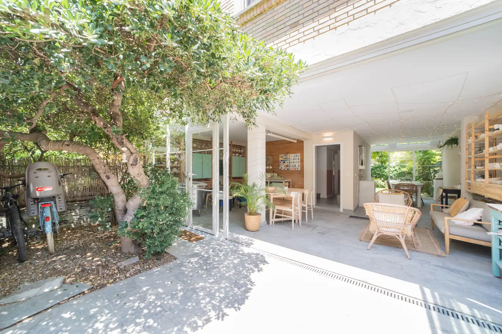 Terrace of Detached homes for sale in Pozuelo de Alarcón  with Air Conditioner, Heating and Private garden