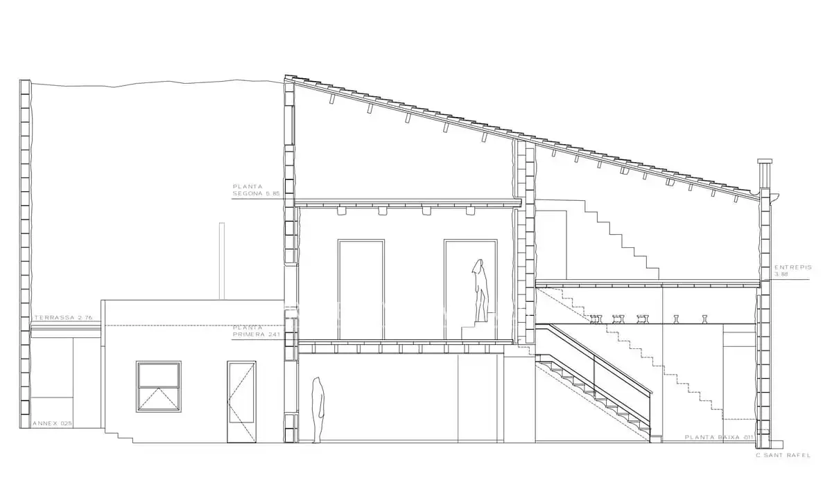 Casa pareada en venta en Calle de Sant Rafael, imagen 5