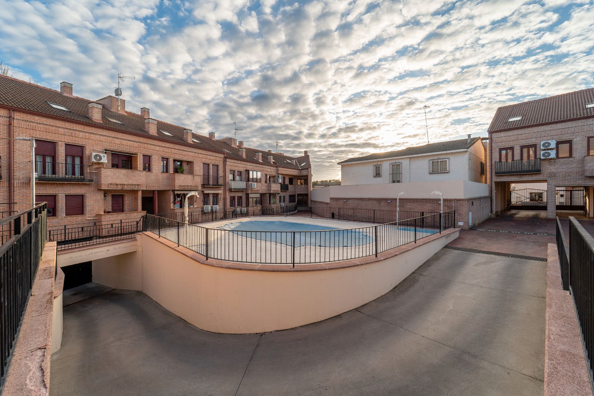 Swimming pool of Duplex for sale in Villamantilla  with Heating, Terrace and Storage room