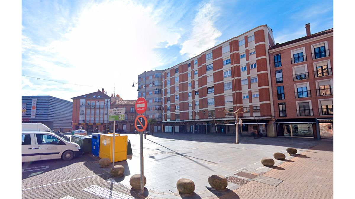 Vista exterior de Pis en venda en Medina del Campo