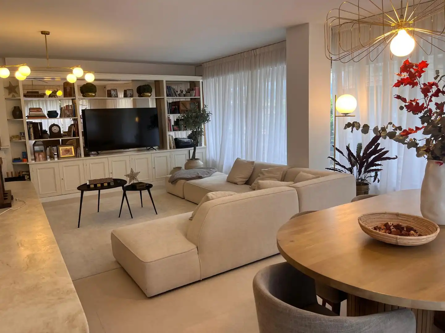 Sala de estar de Piso en venta en Getxo  con Calefacción, Trastero y Horno