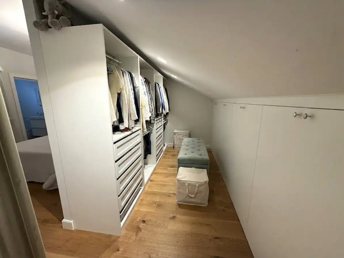 Bedroom of Houses for sale in Sant Joan Despí  with Air Conditioner, Heating and Private garden