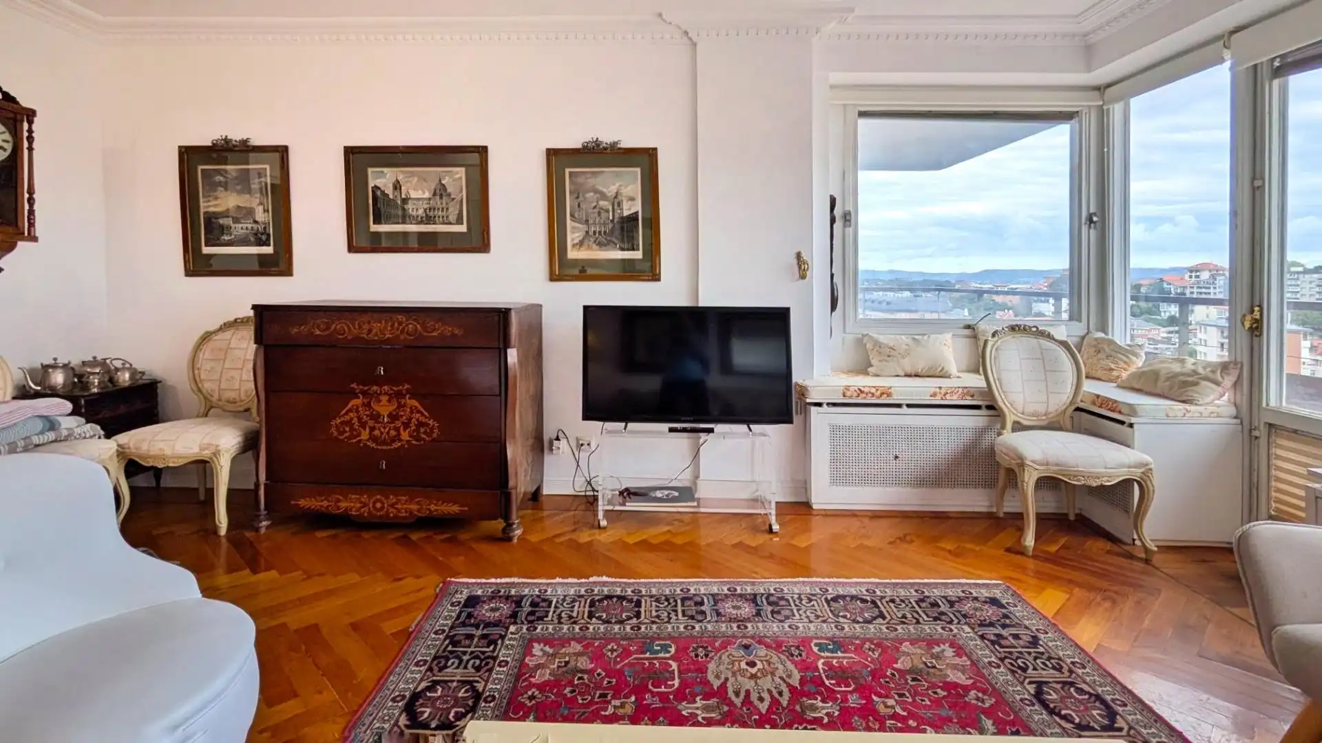 Living room of Flat for sale in Santander  with Heating, Terrace and Storage room