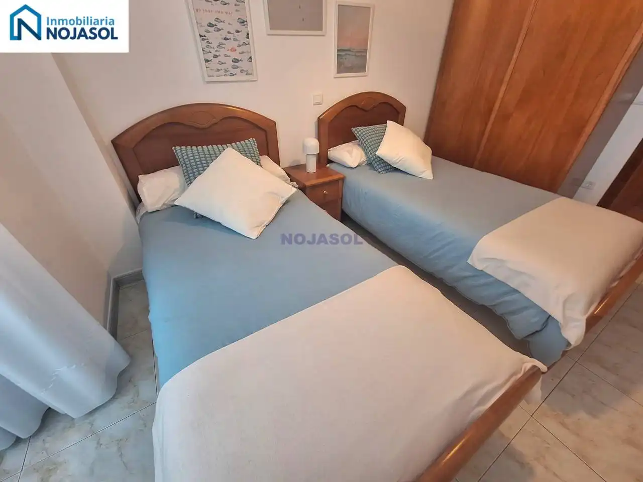 Habitación de Apartamento de alquiler en Noja con Calefacción, Terraza y Amueblado