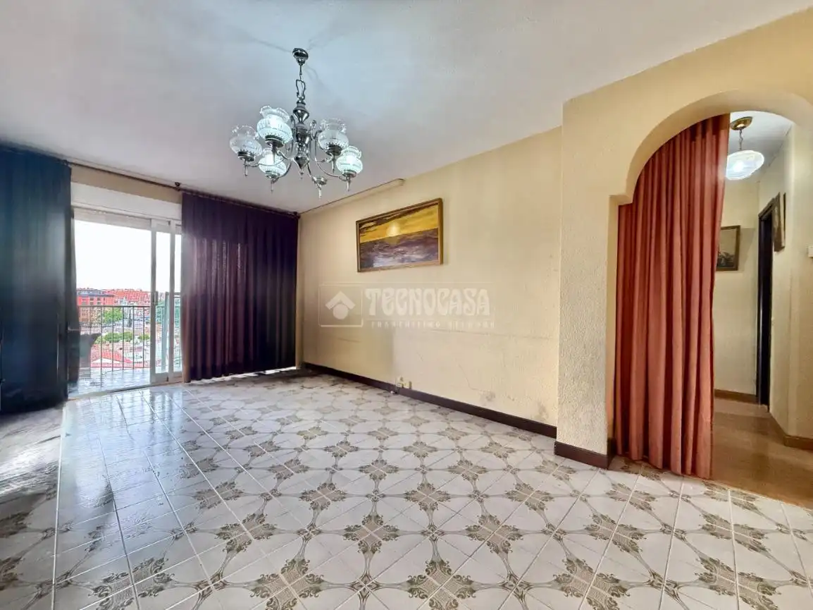 Sala de estar de Piso en venta en Alcalá de Henares con Calefacción y Terraza