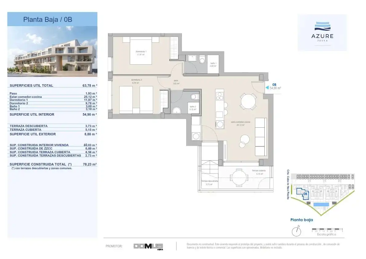 Appartement avec piscine à vendre à Calle Florencia, imagen 2