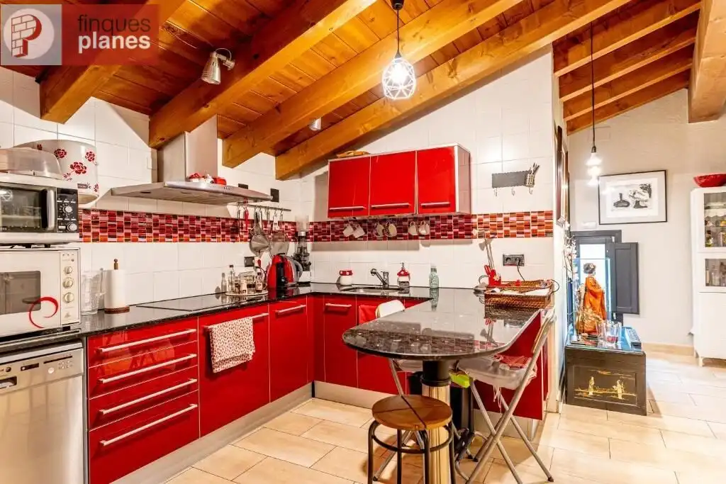 Kitchen of Country homes for sale in Arsèguel  with Air Conditioner and Terrace