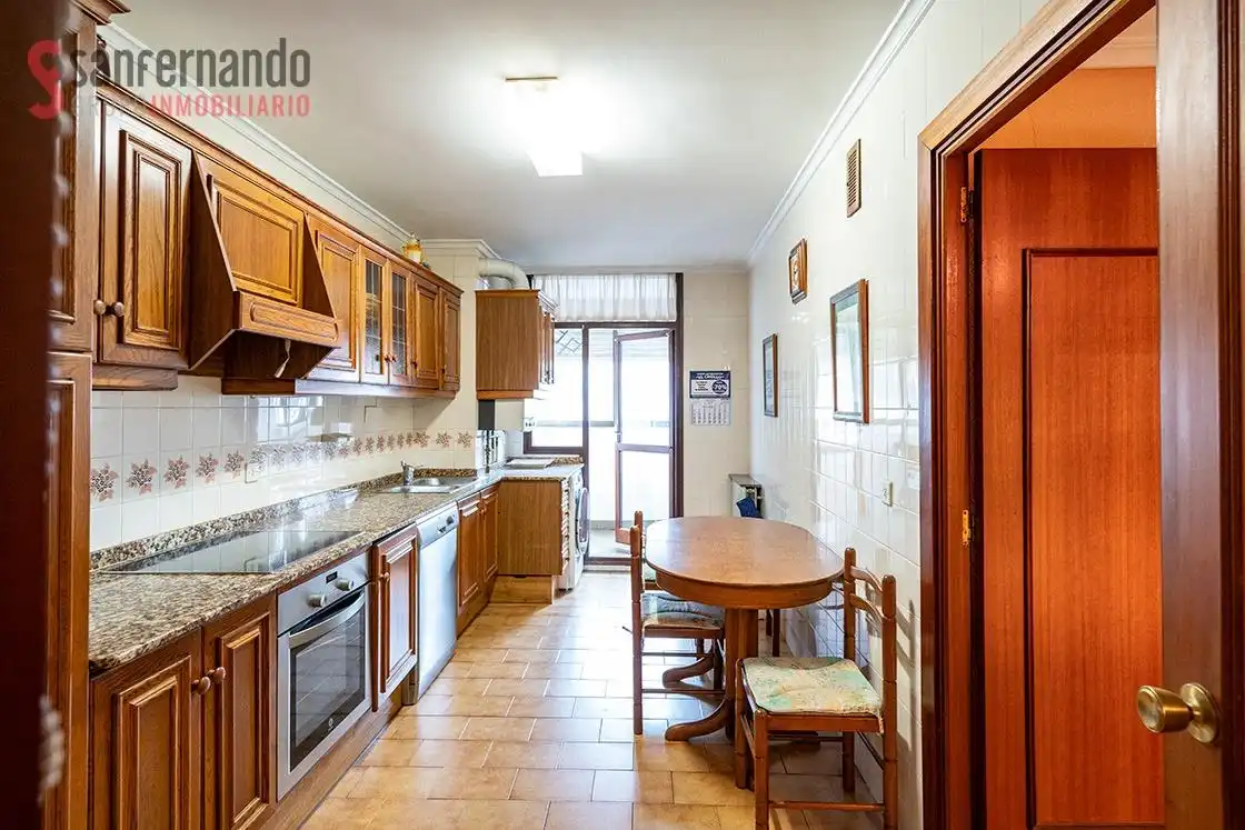 Kitchen of Flat for sale in Santander  with Heating, Terrace and Storage room