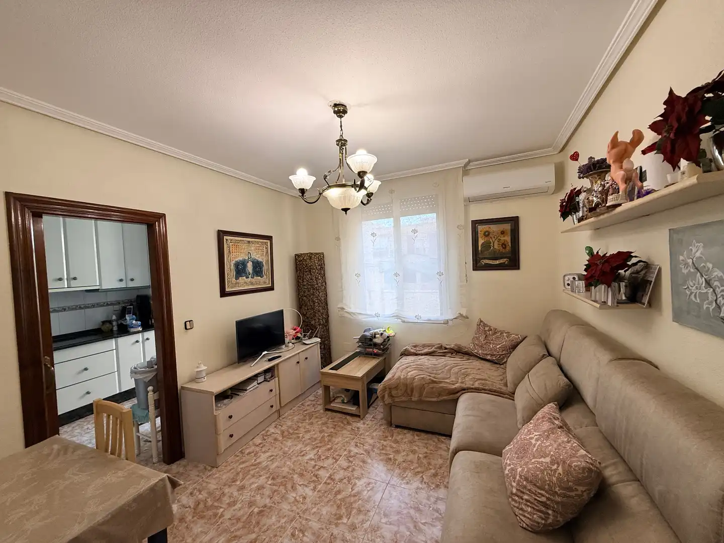 Sala de estar de Piso de alquiler en Cartagena con Amueblado