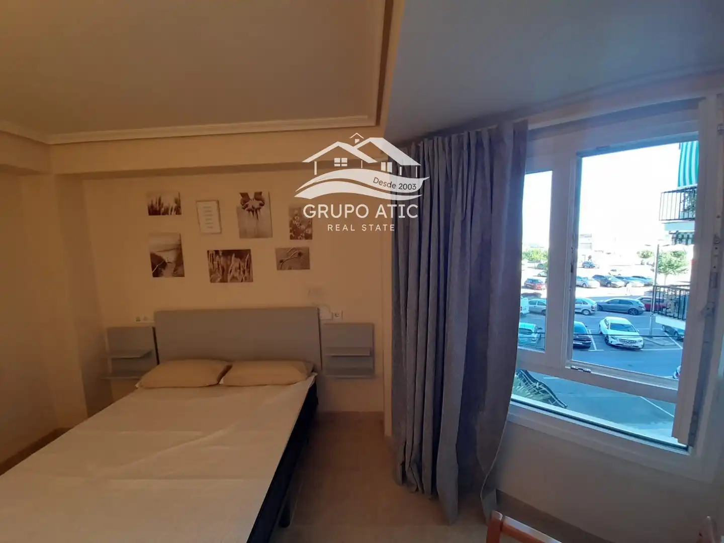 Schlafzimmer von Wohnungen zur Miete in Burriana / Borriana mit Heizung, Abstellraum und Möbliert