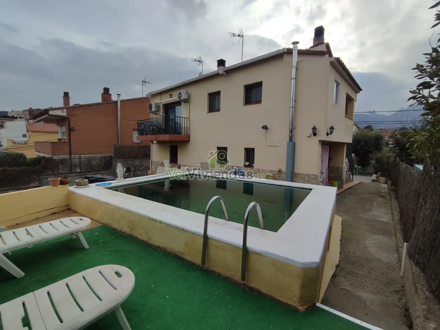 Piscina de Casa o xalet en venda en Vacarisses amb Aire condicionat, Calefacció i Jardí privat