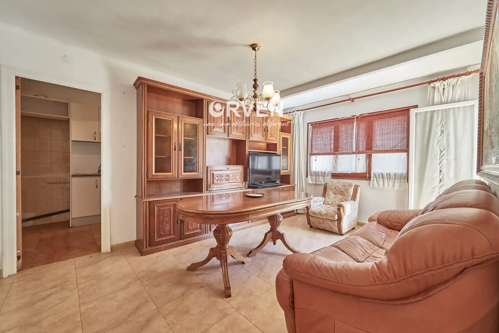 Wohnzimmer von Wohnung zum Verkauf in Torredembarra mit Heizung, Terrasse und Ofen