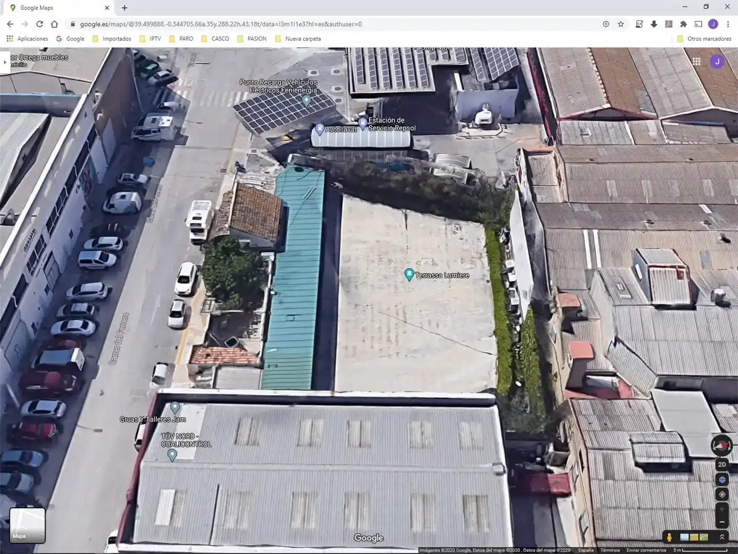 Exterior view of Land for sale in Alboraya