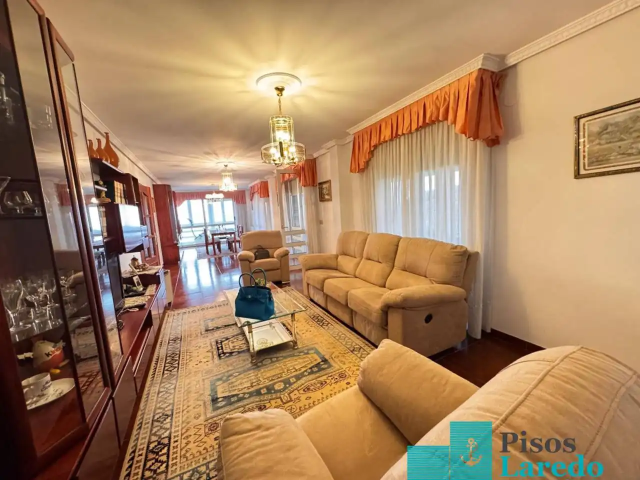 Sala de estar de Casa o chalet en venta en Limpias con Calefacción, Jardín privado y Parquet