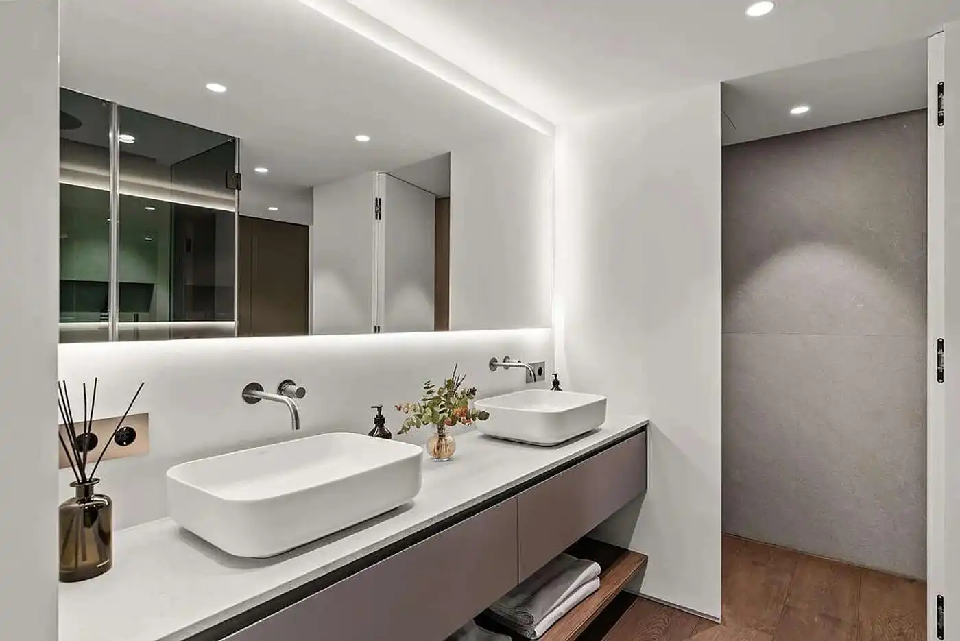 Bany de Apartament en venda en Calvià amb Aire condicionat, Calefacció i Jardí privat