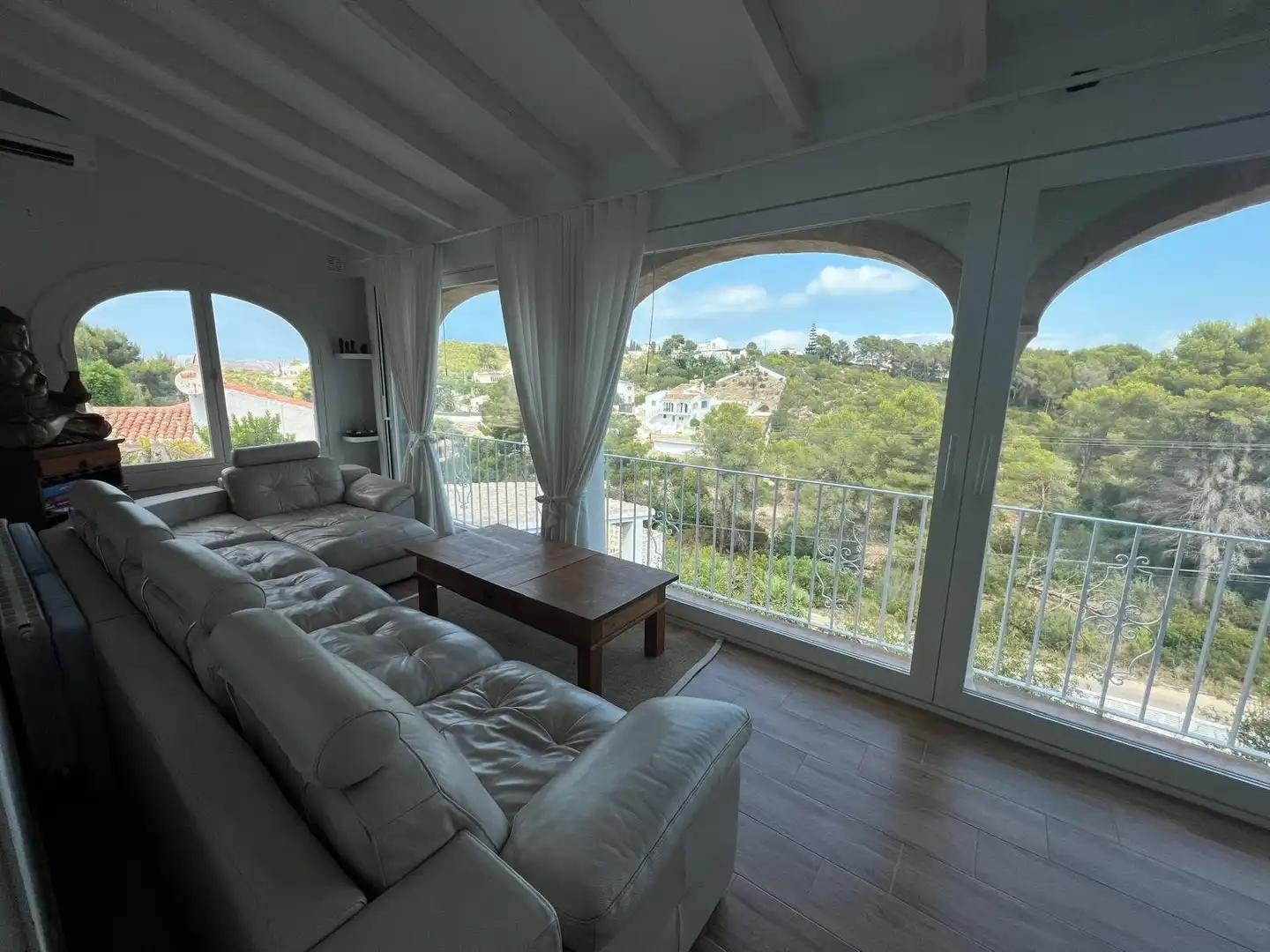 Living room of Houses for sale in Jávea / Xàbia  with Private garden, Terrace and Storage room