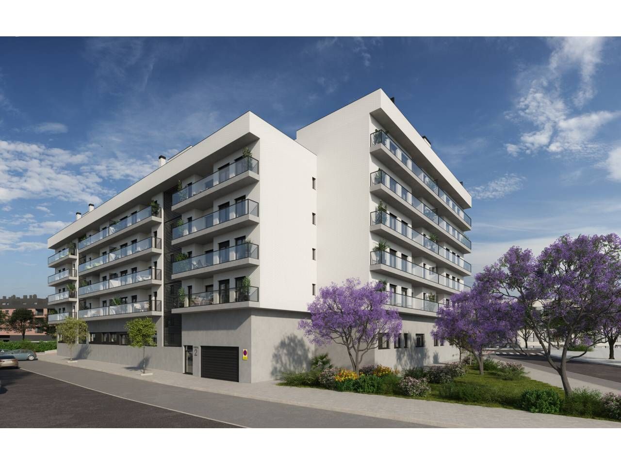 Vista exterior de Pis en venda en  Huelva Capital amb Aire condicionat, Calefacció i Terrassa