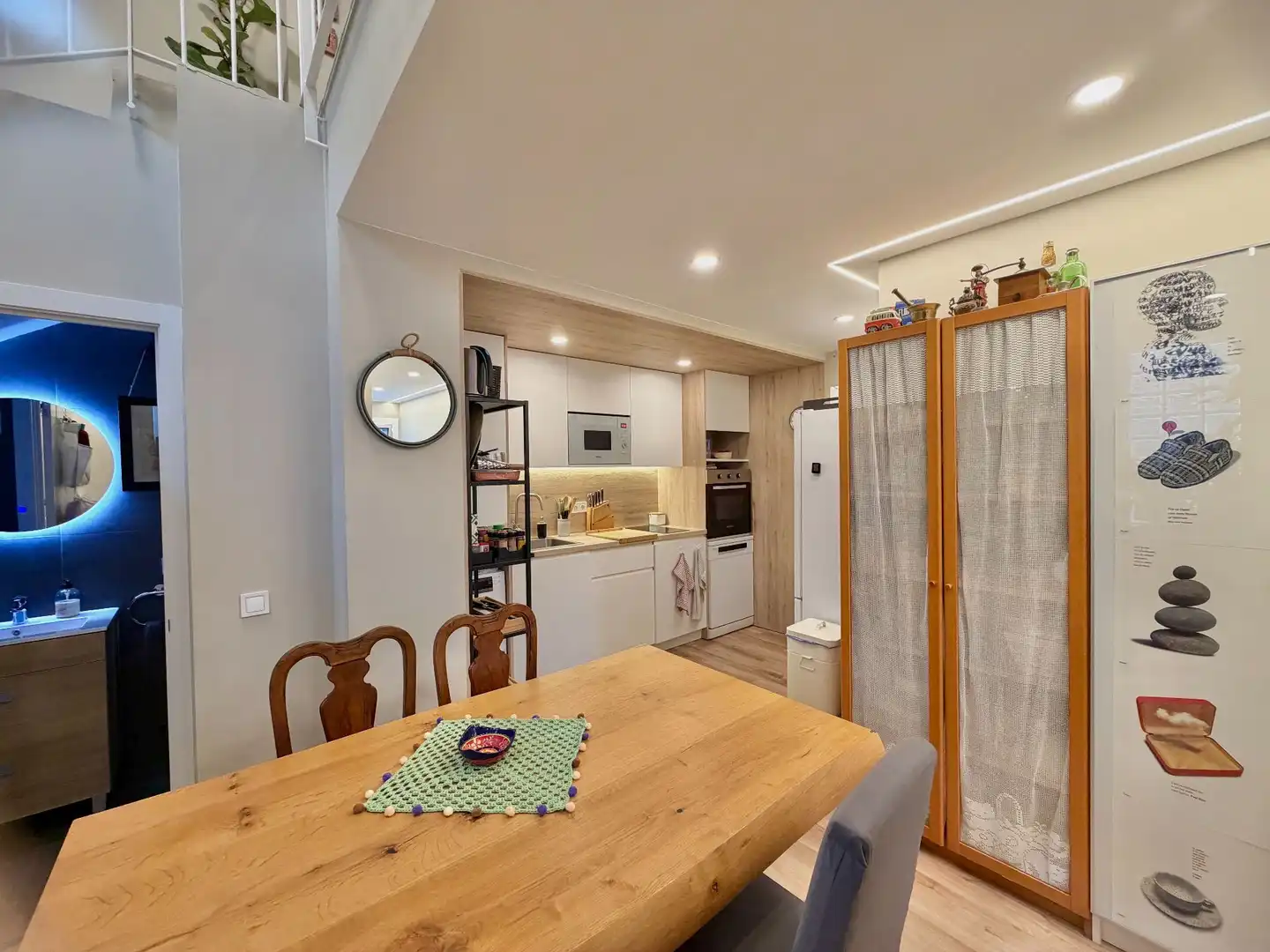 Cocina de Dúplex en venta en Badalona con Aire acondicionado y Calefacción