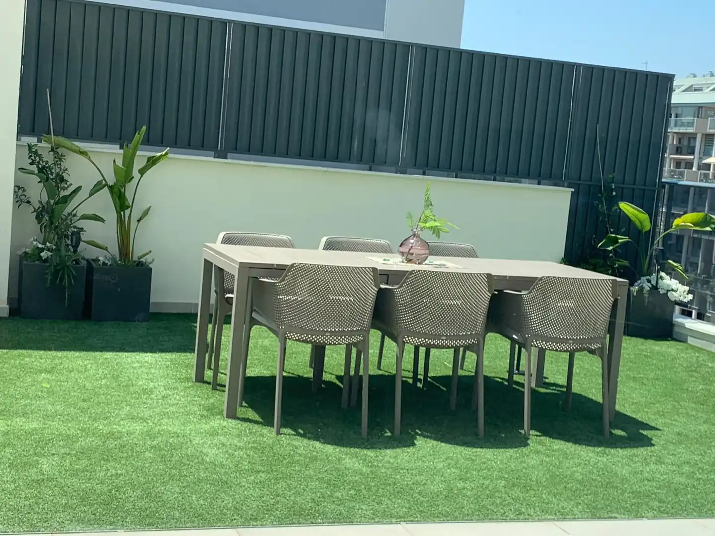 Terraza de Ático en venta en Valencia con Aire acondicionado, Calefacción y Jardín privado