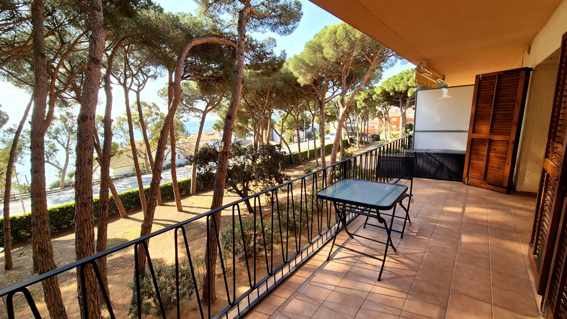Terrace of Flat for sale in Calonge i Sant Antoni  with Heating, Terrace and Furnished