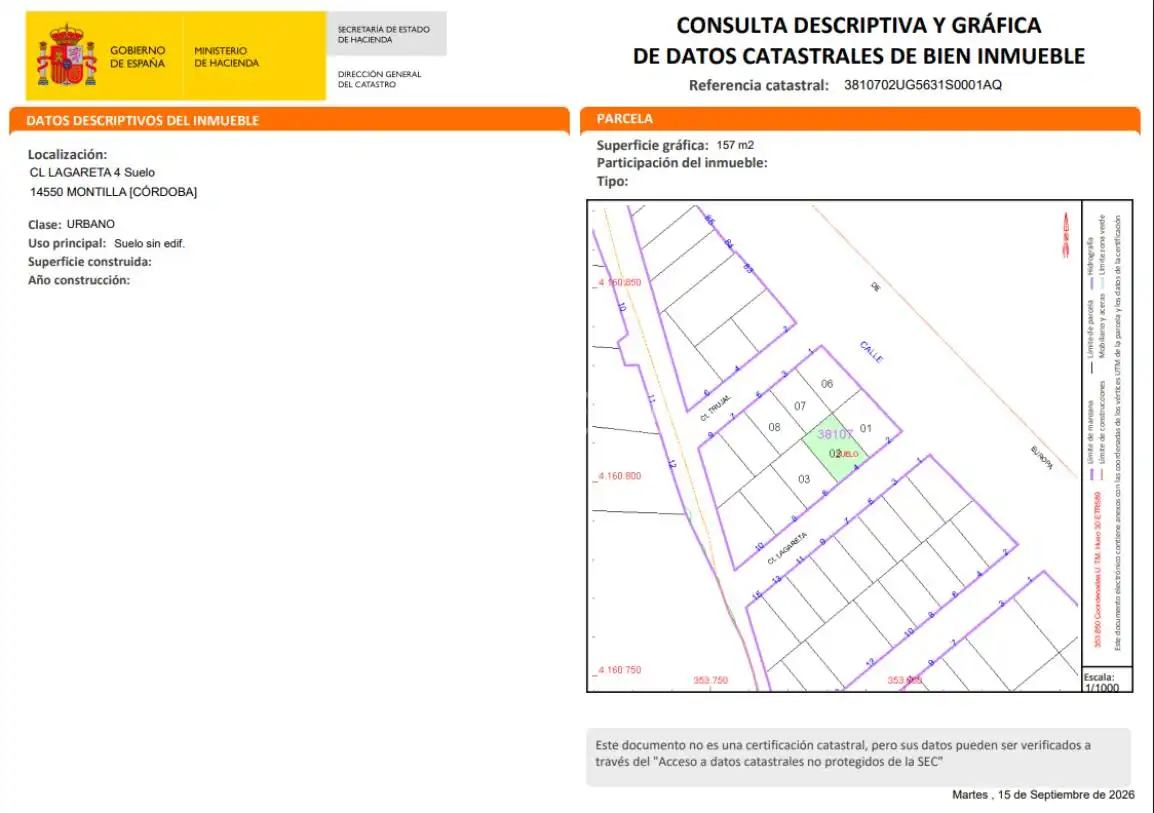 Terreny residencial en venda a Montilla, imagen 9
