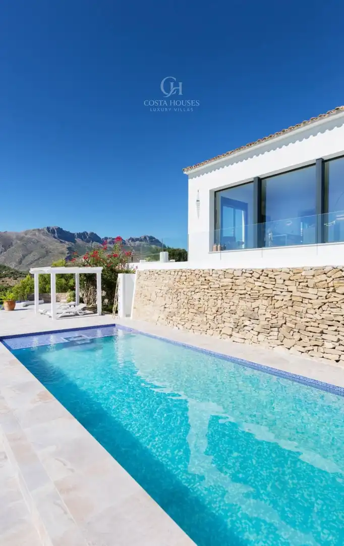 Vista exterior de Casa o chalet en venta en Benissa con Aire acondicionado, Calefacción y Jardín privado