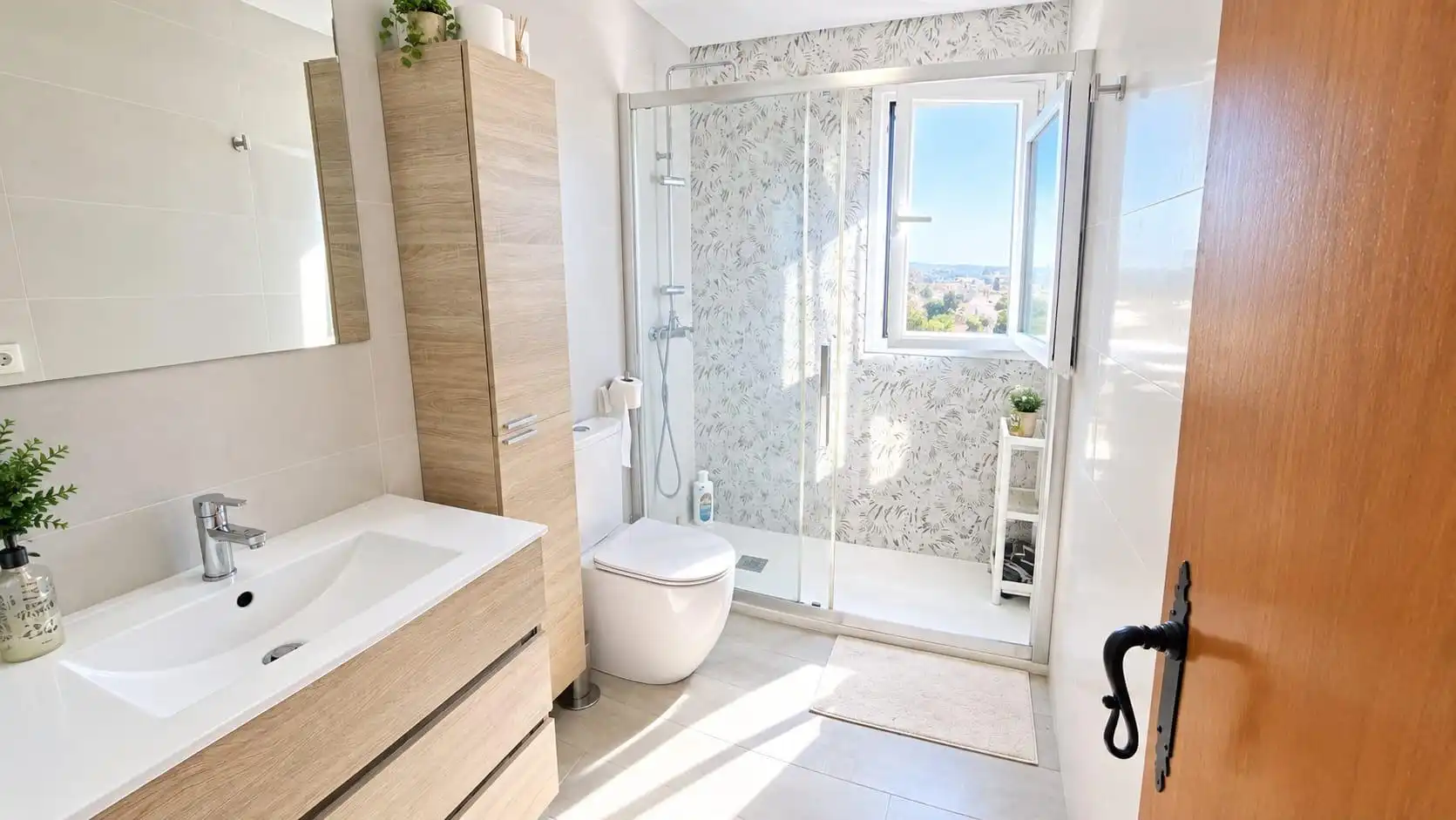 Bathroom of Houses for sale in La Nucia  with Private garden, Terrace and Furnished