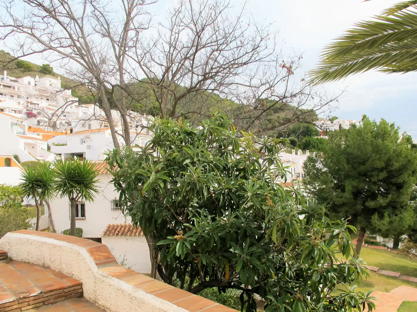 Jardín de Apartamento en venta en Nerja con Aire acondicionado, Terraza y Amueblado