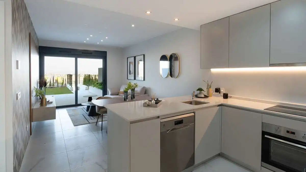 Kitchen of Ground floor for sale in La Nucia  with Heating, Terrace and Storage room