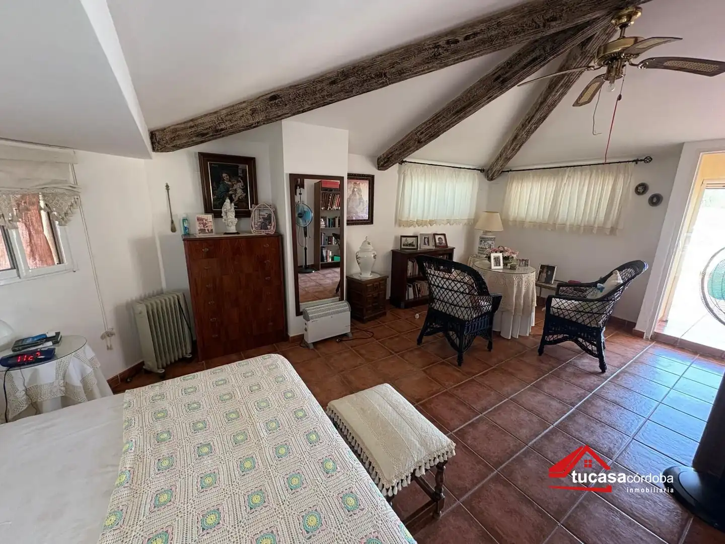 Sala de estar de Finca rústica en venta en Córdoba con Aire acondicionado, Terraza y Trastero