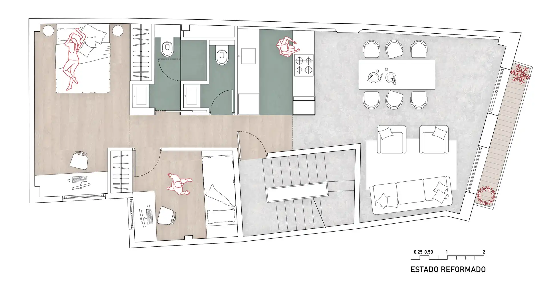 Attique avec terrasse à vendre à Carrer de Vallroquetes 13, imagen 32