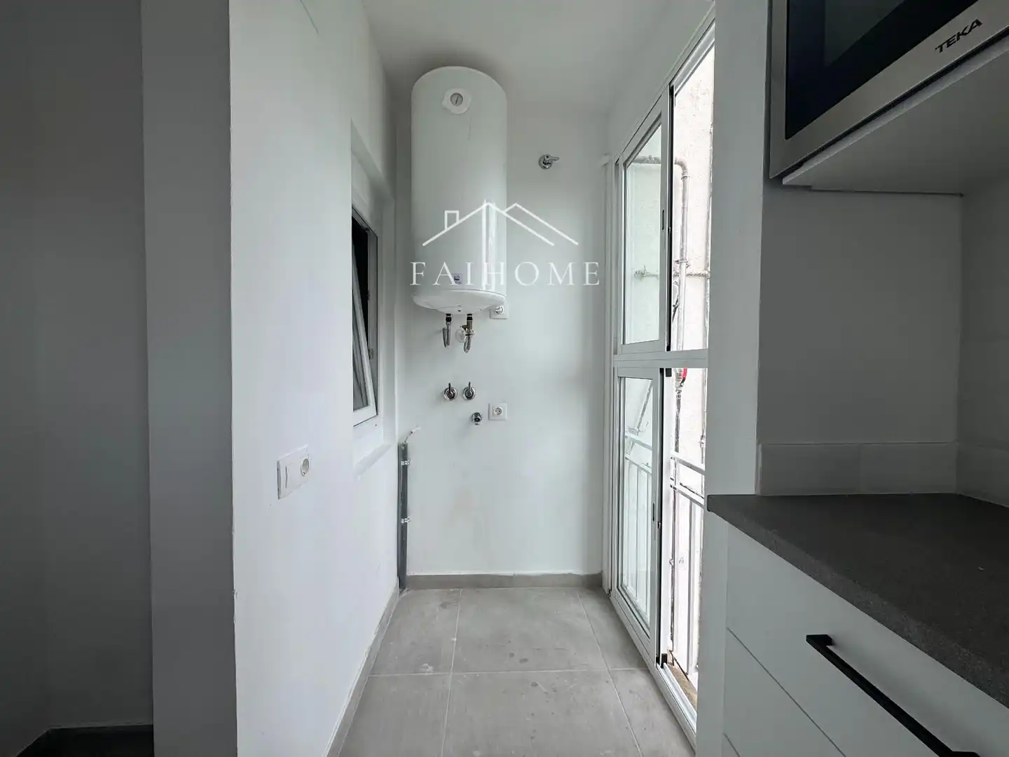 Balcony of Attic for sale in Barcelona  with Heating, Parquet flooring and Oven
