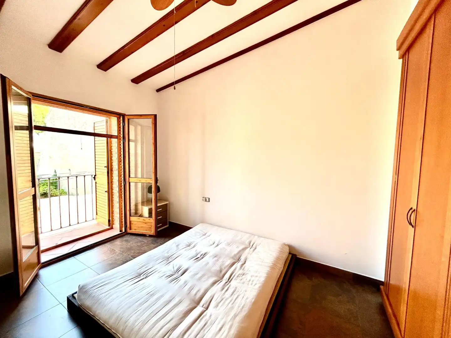 Schlafzimmer von Haus oder Chalet zur Miete in Rafelbuñol / Rafelbunyol mit Klimaanlage, Heizung und Privatgarten