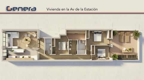 Foto 3 de Piso en venta en Avenida Estacion, de la, 17, Ensanche - Diputación, Alicante / Alacant